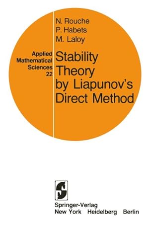 Immagine del venditore per Stability Theory by Liapunovs Direct Method venduto da AHA-BUCH GmbH