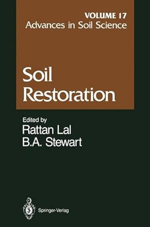 Seller image for Advances in Soil Science : Soil Restoration Volume 17 for sale by AHA-BUCH GmbH