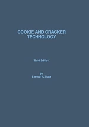 Bild des Verkufers fr Cookie and Cracker Technology zum Verkauf von AHA-BUCH GmbH