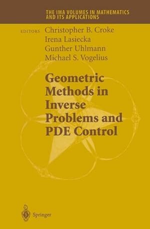 Seller image for Geometric Methods in Inverse Problems and PDE Control for sale by AHA-BUCH GmbH