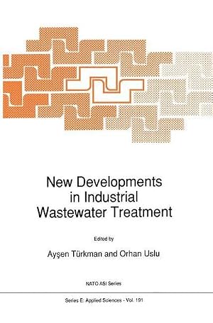 Immagine del venditore per New Developments in Industrial Wastewater Treatment venduto da AHA-BUCH GmbH