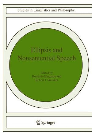 Immagine del venditore per Ellipsis and Nonsentential Speech venduto da AHA-BUCH GmbH