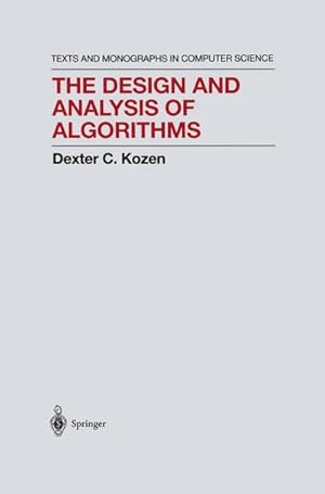 Imagen del vendedor de The Design and Analysis of Algorithms a la venta por AHA-BUCH GmbH