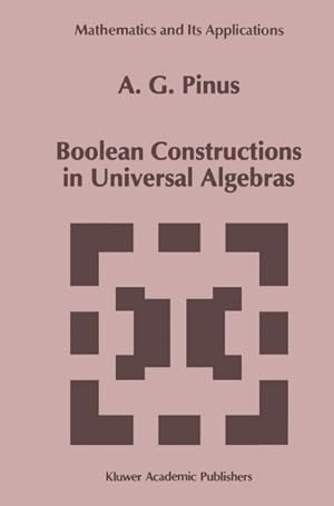 Immagine del venditore per Boolean Constructions in Universal Algebras venduto da AHA-BUCH GmbH
