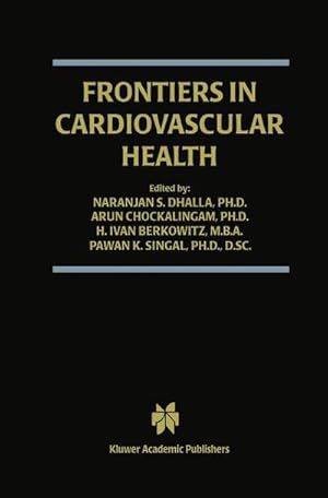 Bild des Verk�ufers f�r Frontiers in Cardiovascular Health zum Verkauf von AHA-BUCH GmbH