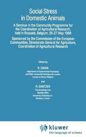 Immagine del venditore per Social Stress in Domestic Animals venduto da AHA-BUCH GmbH
