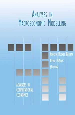 Bild des Verk�ufers f�r Analyses in Macroeconomic Modelling zum Verkauf von AHA-BUCH GmbH