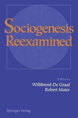 Imagen del vendedor de Sociogenesis Reexamined a la venta por AHA-BUCH GmbH