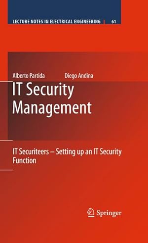 Imagen del vendedor de IT Security Management : IT Securiteers - Setting up an IT Security Function a la venta por AHA-BUCH GmbH