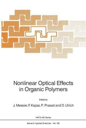 Bild des Verk�ufers f�r Nonlinear Optical Effects in Organic Polymers zum Verkauf von AHA-BUCH GmbH