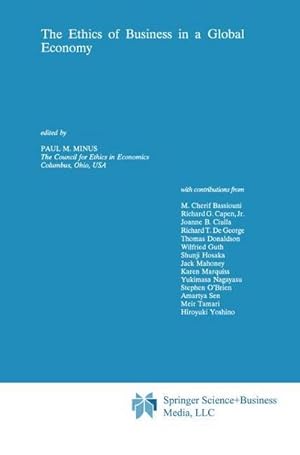 Imagen del vendedor de The Ethics of Business in a Global Economy a la venta por AHA-BUCH GmbH