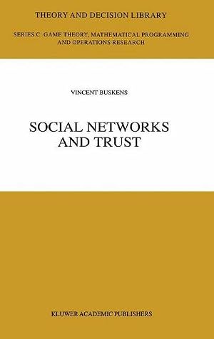 Bild des Verk�ufers f�r Social Networks and Trust zum Verkauf von AHA-BUCH GmbH