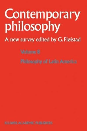 Bild des Verkufers fr Philosophy of Latin America zum Verkauf von AHA-BUCH GmbH