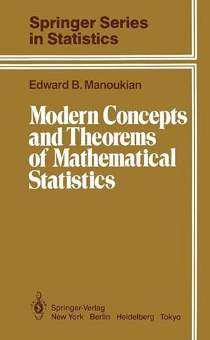 Seller image for Modern Concepts and Theorems of Mathematical Statistics for sale by AHA-BUCH GmbH