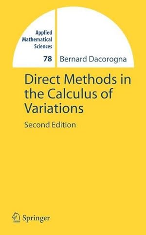 Bild des Verkufers fr Direct Methods in the Calculus of Variations zum Verkauf von AHA-BUCH GmbH