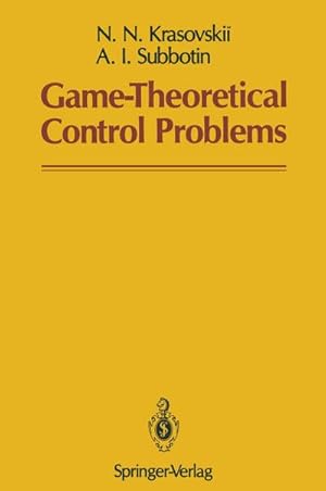 Seller image for Game-Theoretical Control Problems for sale by AHA-BUCH GmbH