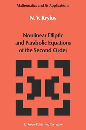 Bild des Verk�ufers f�r Nonlinear Elliptic and Parabolic Equations of the Second Order zum Verkauf von AHA-BUCH GmbH