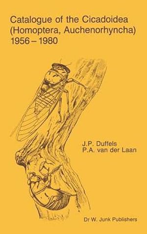 Bild des Verk�ufers f�r Catalogue of the Cicadoidea (Homoptera, Auchenorhyncha) 1956-1980 zum Verkauf von AHA-BUCH GmbH