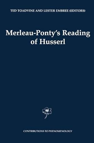 Bild des Verkufers fr Merleau-Ponty's Reading of Husserl zum Verkauf von AHA-BUCH GmbH