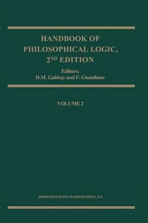 Bild des Verkufers fr Handbook of Philosophical Logic zum Verkauf von AHA-BUCH GmbH