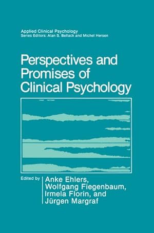 Imagen del vendedor de Perspectives and Promises of Clinical Psychology a la venta por AHA-BUCH GmbH