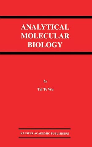 Bild des Verkufers fr Analytical Molecular Biology zum Verkauf von AHA-BUCH GmbH