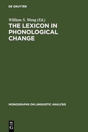 Bild des Verkufers fr The Lexicon in Phonological Change zum Verkauf von AHA-BUCH GmbH