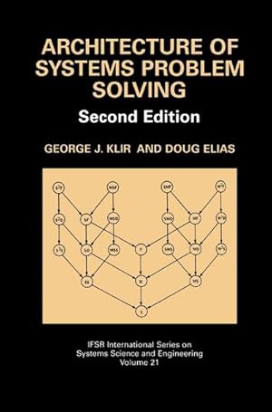 Imagen del vendedor de Architecture of Systems Problem Solving a la venta por AHA-BUCH GmbH