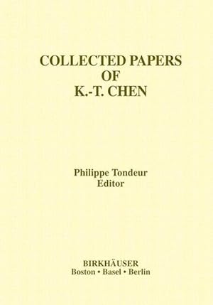 Immagine del venditore per Collected Papers of K.-T. Chen venduto da AHA-BUCH GmbH