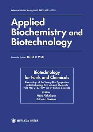 Seller image for Twenty-First Symposium on Biotechnology for Fuels and Chemicals : Proceedings of the Twenty-First Symposium on Biotechnology for Fuels and Chemicals Held May 26, 1999, in Fort Collins, Colorado for sale by AHA-BUCH GmbH