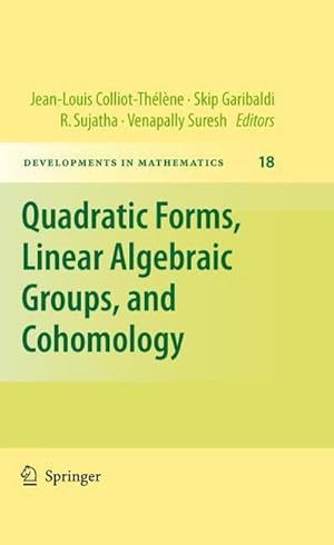 Imagen del vendedor de Quadratic Forms, Linear Algebraic Groups, and Cohomology a la venta por AHA-BUCH GmbH