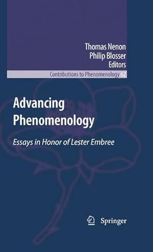 Seller image for Advancing Phenomenology : Essays in Honor of Lester Embree for sale by AHA-BUCH GmbH