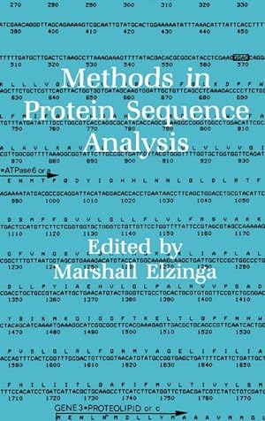 Bild des Verkufers fr Methods in Protein Sequence Analysis zum Verkauf von AHA-BUCH GmbH