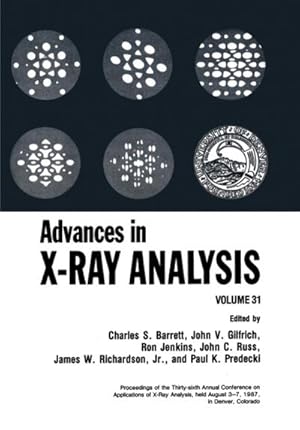 Bild des Verkufers fr Advances in X-Ray Analysis : Volume 31 zum Verkauf von AHA-BUCH GmbH