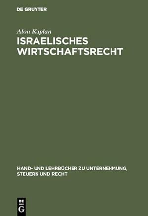 Seller image for Israelisches Wirtschaftsrecht for sale by AHA-BUCH GmbH