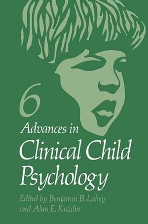 Bild des Verkufers fr Advances in Clinical Child Psychology zum Verkauf von AHA-BUCH GmbH