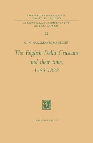 Bild des Verkufers fr The English Della Cruscans and Their Time, 17831828 zum Verkauf von AHA-BUCH GmbH