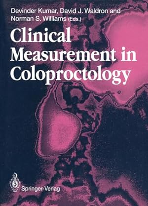 Imagen del vendedor de Clinical Measurement in Coloproctology a la venta por AHA-BUCH GmbH