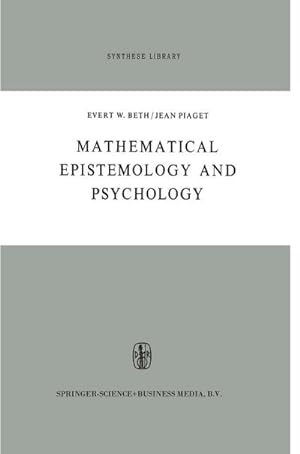 Bild des Verkufers fr Mathematical Epistemology and Psychology zum Verkauf von AHA-BUCH GmbH