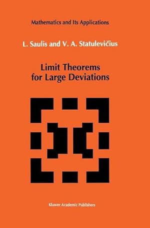 Seller image for Limit Theorems for Large Deviations for sale by AHA-BUCH GmbH