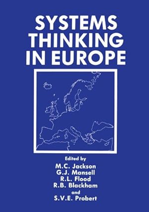 Image du vendeur pour Systems Thinking in Europe mis en vente par AHA-BUCH GmbH