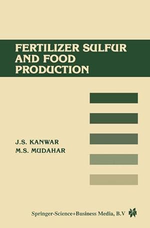 Bild des Verkufers fr Fertilizer sulfur and food production zum Verkauf von AHA-BUCH GmbH