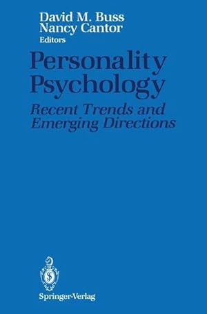 Bild des Verkufers fr Personality Psychology : Recent Trends and Emerging Directions zum Verkauf von AHA-BUCH GmbH