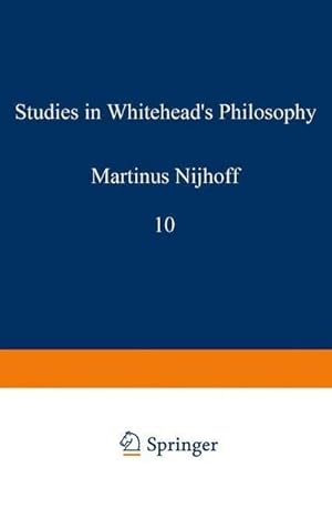 Seller image for Studies in Whiteheads Philosophy for sale by AHA-BUCH GmbH
