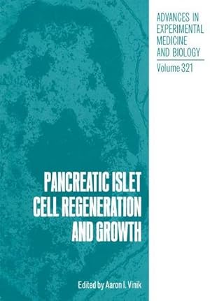 Seller image for Pancreatic Islet Cell Regeneration and Growth for sale by AHA-BUCH GmbH