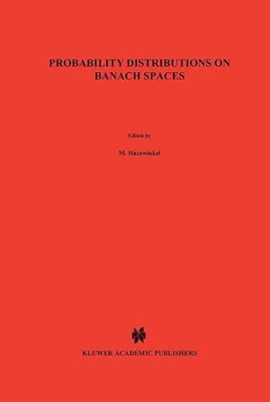 Bild des Verkufers fr Probability Distributions on Banach Spaces zum Verkauf von AHA-BUCH GmbH