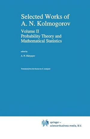 Seller image for Selected Works II : Probability Theory and Mathematical Statistics for sale by AHA-BUCH GmbH