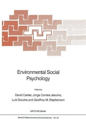 Immagine del venditore per Environmental Social Psychology venduto da AHA-BUCH GmbH