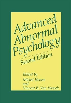 Seller image for Advanced Abnormal Psychology for sale by AHA-BUCH GmbH