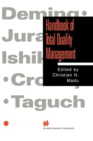 Bild des Verkufers fr Handbook of Total Quality Management zum Verkauf von AHA-BUCH GmbH
